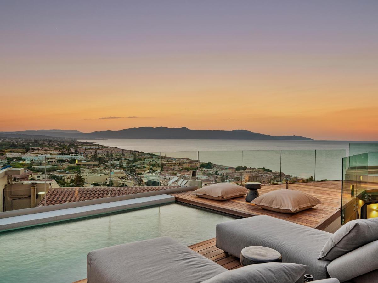 Alectrona Living Crete, Rocsea Luxury Apartment Platanias  Bagian luar foto