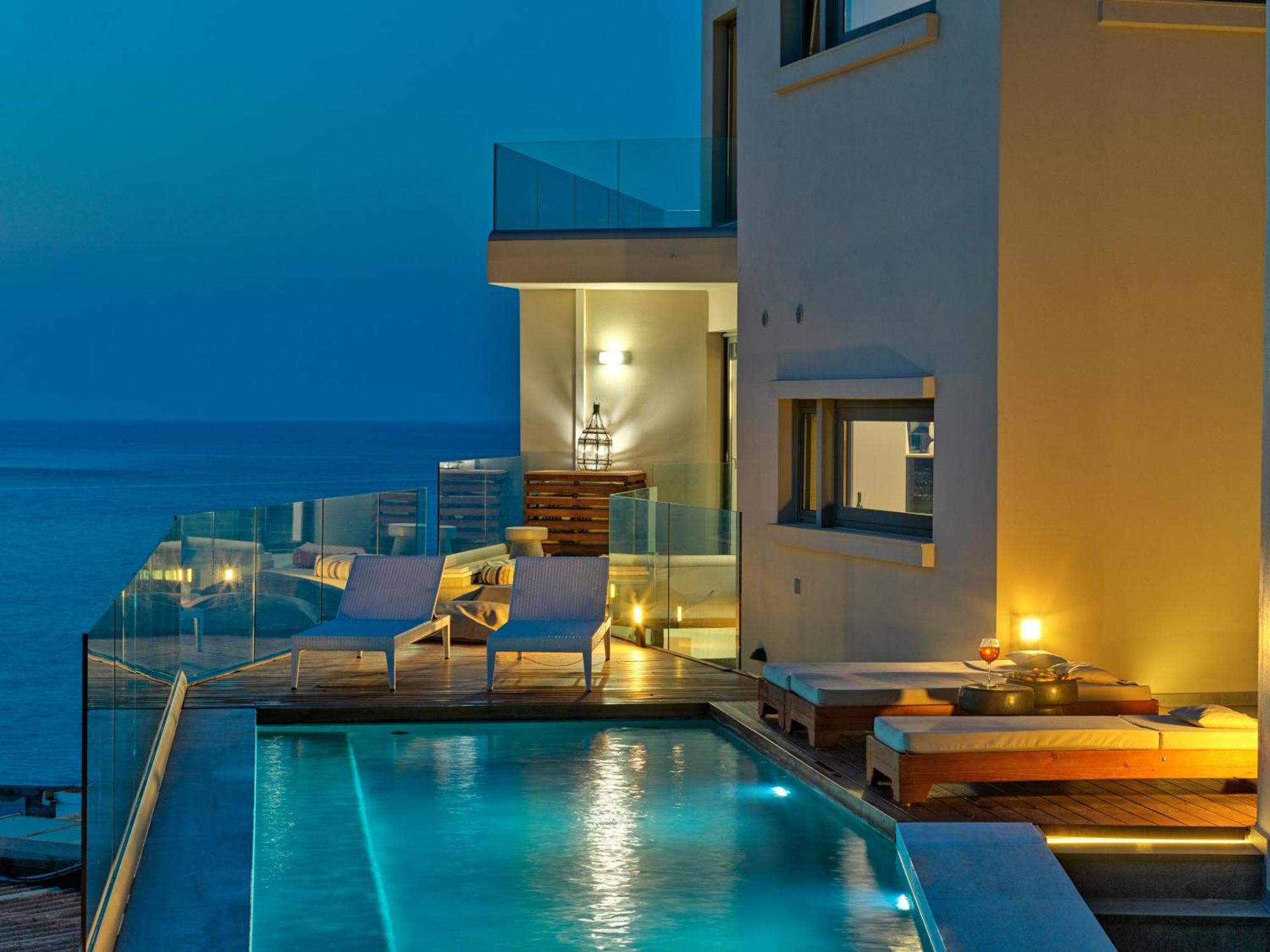 Alectrona Living Crete, Rocsea Luxury Apartment Platanias  Bagian luar foto
