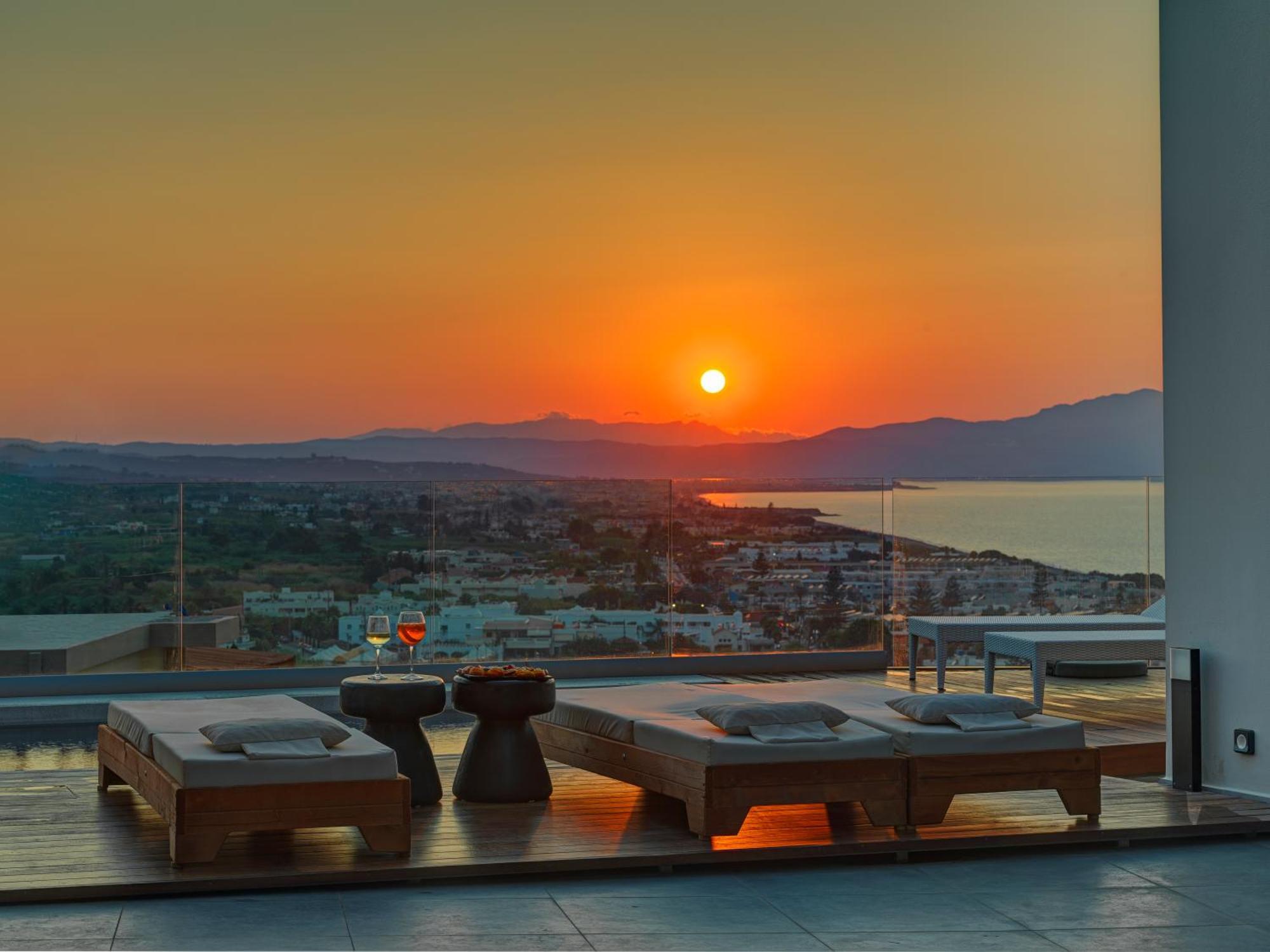 Alectrona Living Crete, Rocsea Luxury Apartment Platanias  Bagian luar foto
