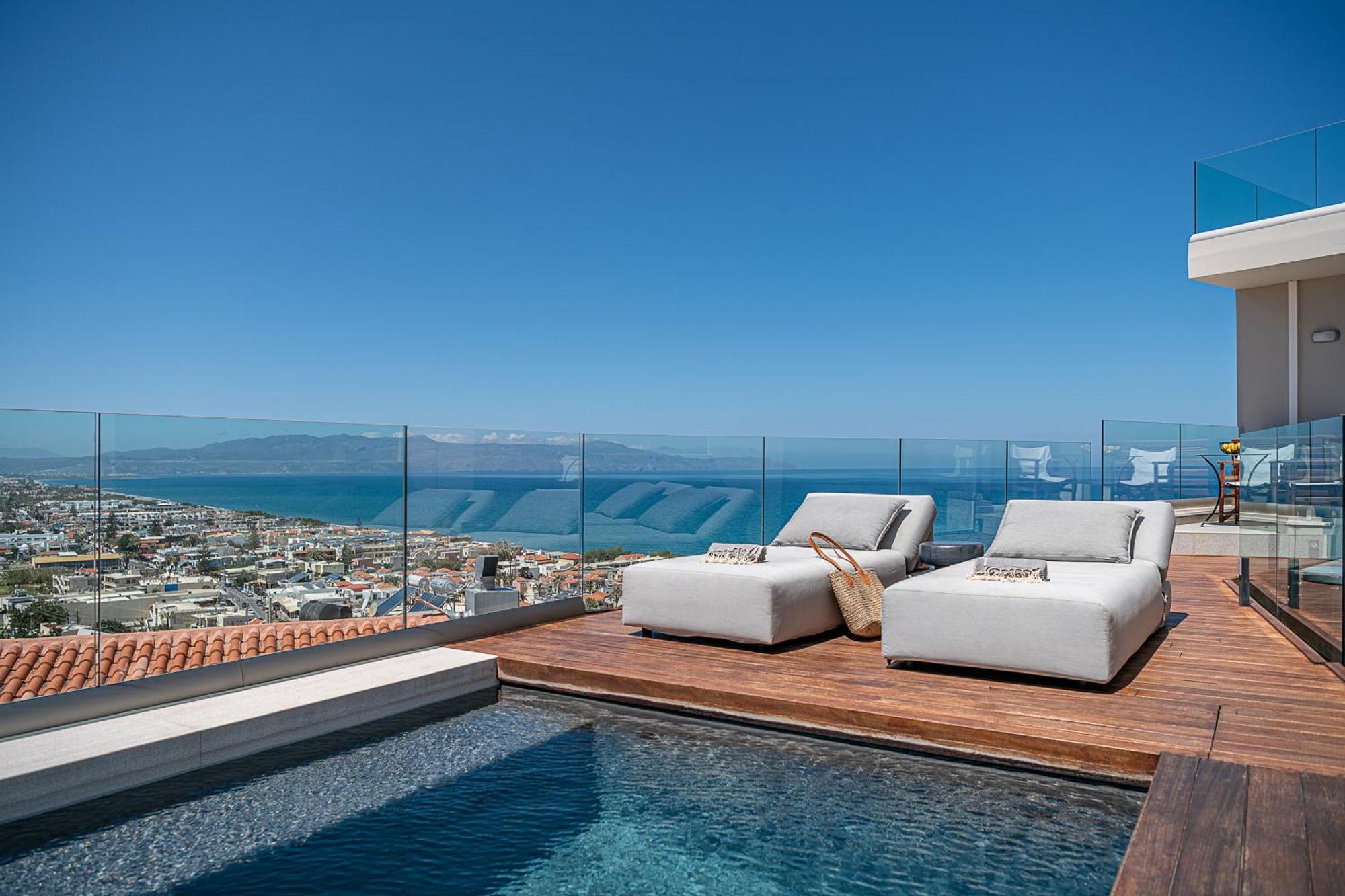 Alectrona Living Crete, Rocsea Luxury Apartment Platanias  Bagian luar foto